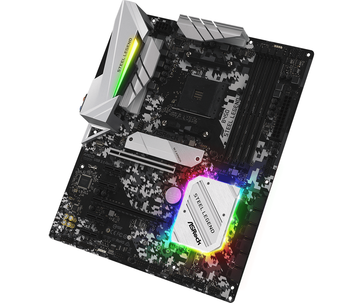 Asrock B450 Steel Legend - Motherboard Specifications On MotherboardDB